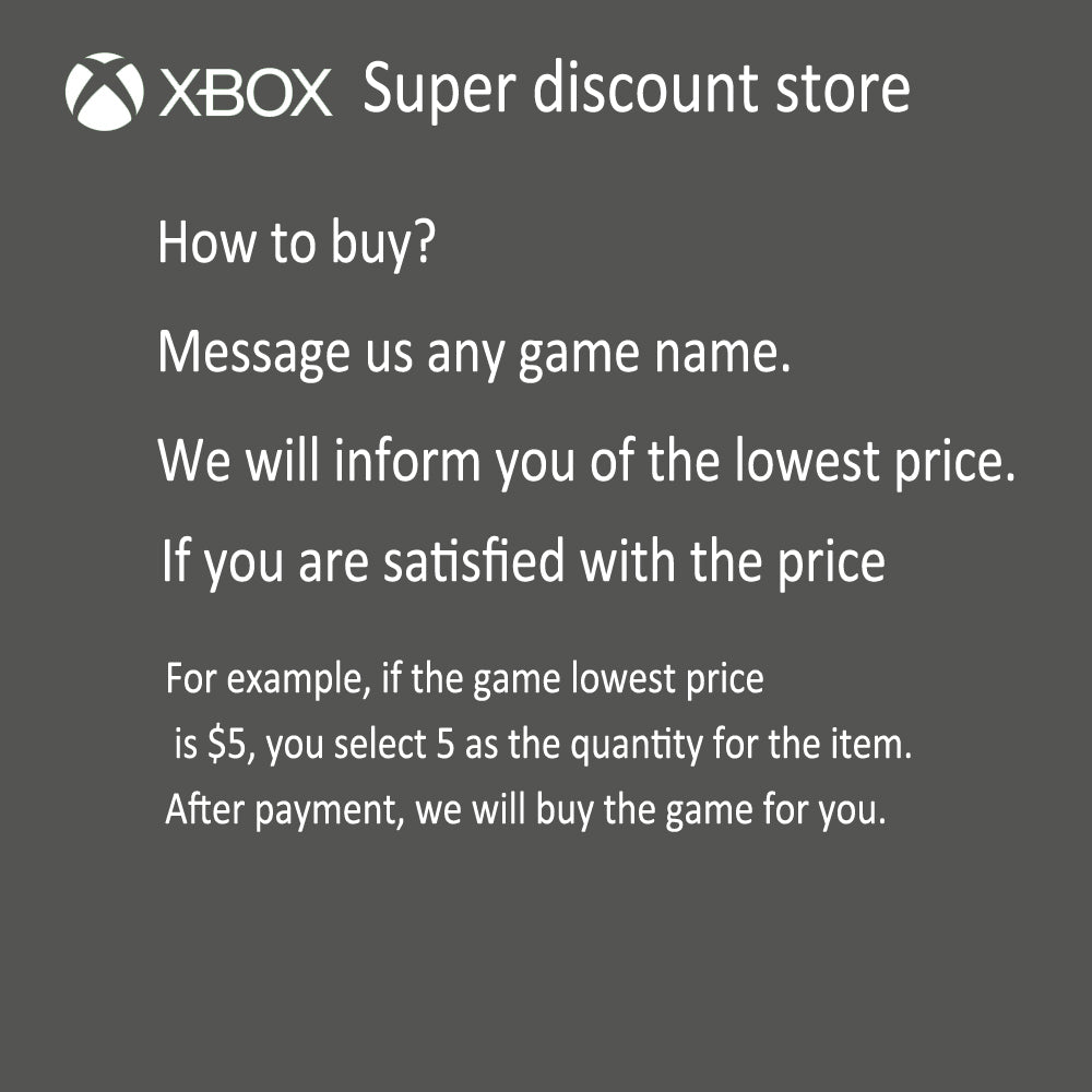 All XBOX Game International purchasing agent,50% to 90% off