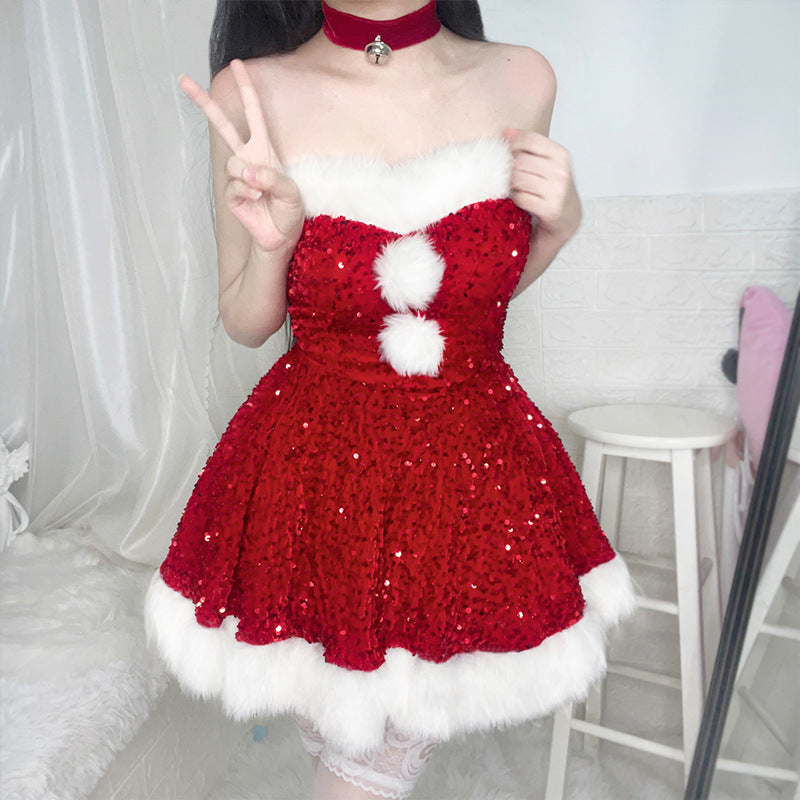Christmas costume  Accept sample-based customization. For more styles, contact me