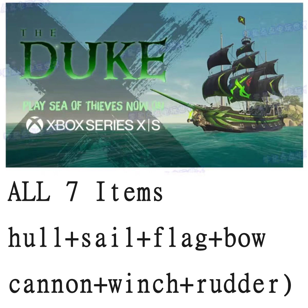 Akun Twitch yang Terisi Penuh - Twitch Drops Sea of Thieves - Phoenix/Obsidian/EWR/RMS + Lainnya - 237 Item/Skin